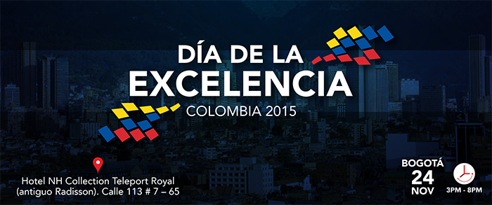 Conoce aquí el programa y conferencistas del evento del Día de la Excelencia Colobia 2015.