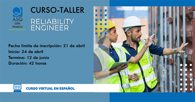 
El Ingeniero en Confiabilidad es aquel profesional que entiende los principios de evaluación del desempeño y la predicción para mejorar el producto / sistema de seguridad, confiabilidad y mantenimiento.